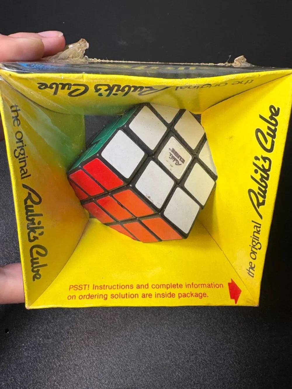 Original 1980's Rubik's Cube by Ideal No. 2164-2 NIB